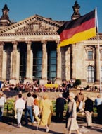Reichstag am 3. Oktober 1990