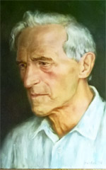 Jakob Kron, Ölbild von Waldemar Drichel 1998
